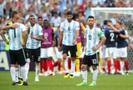 Argentina were eliminated from the 2018 World Cup by France